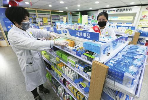 药品零售企业持续补货口罩消杀用品疫情面前全力以赴绝不涨价